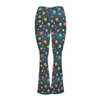 Galaxy High Waist Crossover Tummy Control Flare Leggings High Waist Flare Leggings Printed Offshore Space