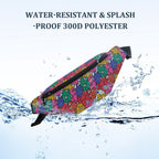 Bright And Bold Flowers - Bum Bag / Fanny Pack