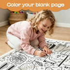 Bright Life Colour Your Own Blanket 100×150cm