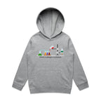 There Is Always A Solution, Science - Kids Hoodie Grey Marle Kids Hoodie Printed In Australia