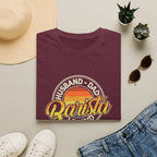 Husband Dad Barista Legend Unisex T-Shirt Unisex Adult T-shirt Coffee Dad Globally Fulfilled