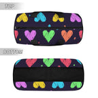 Colourful Hearts Duffle Bag Duffle Bag Printed Offshore