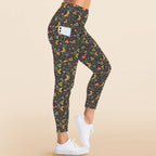 Dark Butterfly Women's High Waist Pockets Yoga Leggings Women's High Waist Pockets Yoga Leggings animal Printed Offshore