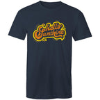 Hello Sunshine - Mens T-Shirt Navy Mens T-shirt Printed In Australia Summer
