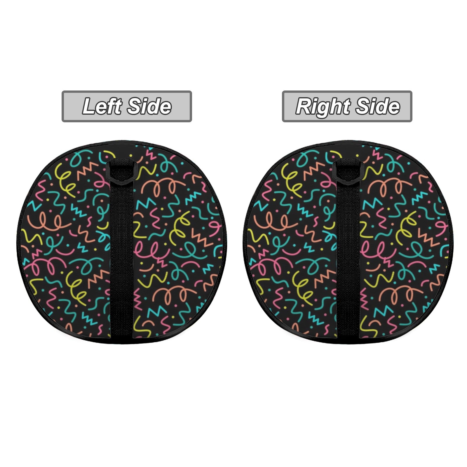 Squiggle Time Duffle Bag Duffle Bag Printed Offshore