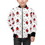 Ladybugs Kids Bomber Jacket Kids Bomber Jacket animal Printed Offshore