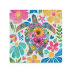 Boho Turtle - Ceramic Coasters (Square) Ceramic Coasters Ocean Printed Offshore