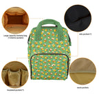 Busy Bees Multi-Function Backpack, Nappy / Diaper Bag Multi-function Backpack, Nappy / Diaper Bag animal Printed Offshore