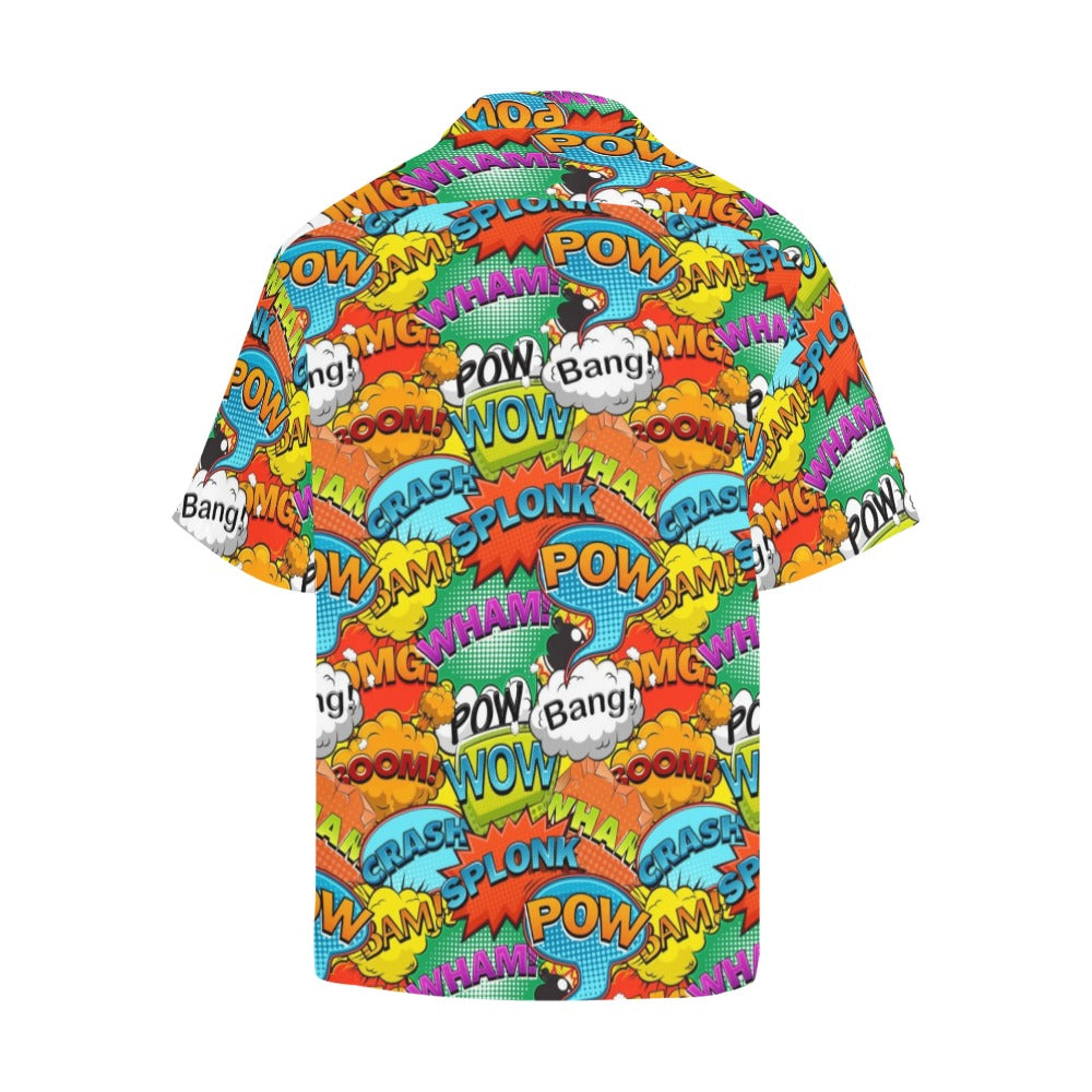 Comic Book 2 - Mens Hawaiian Shirt