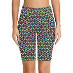 Tesselate Women's Bike Shorts With Side Pockets Women's Bike Shorts Printed Offshore