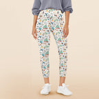 Travel And Explore Women's High Waist Pockets Yoga Leggings 5XL Women's High Waist Pockets Yoga Leggings Printed Offshore