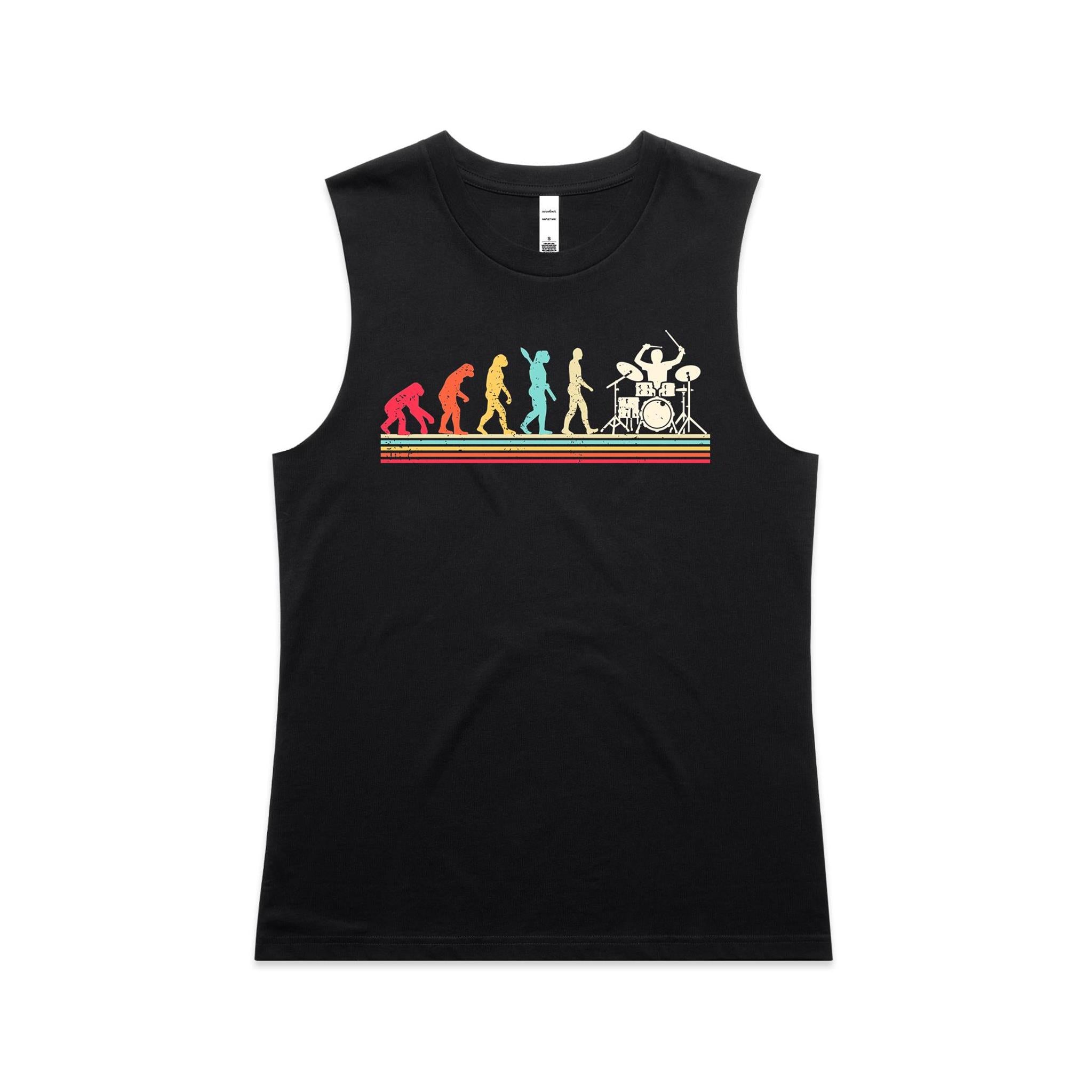 Drummer Evolution - AS Colour Women's Maple Tank