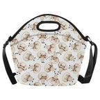 Cute Mushrooms - Neoprene Lunch Bag One Size Neoprene Lunch Bag Printed Offshore