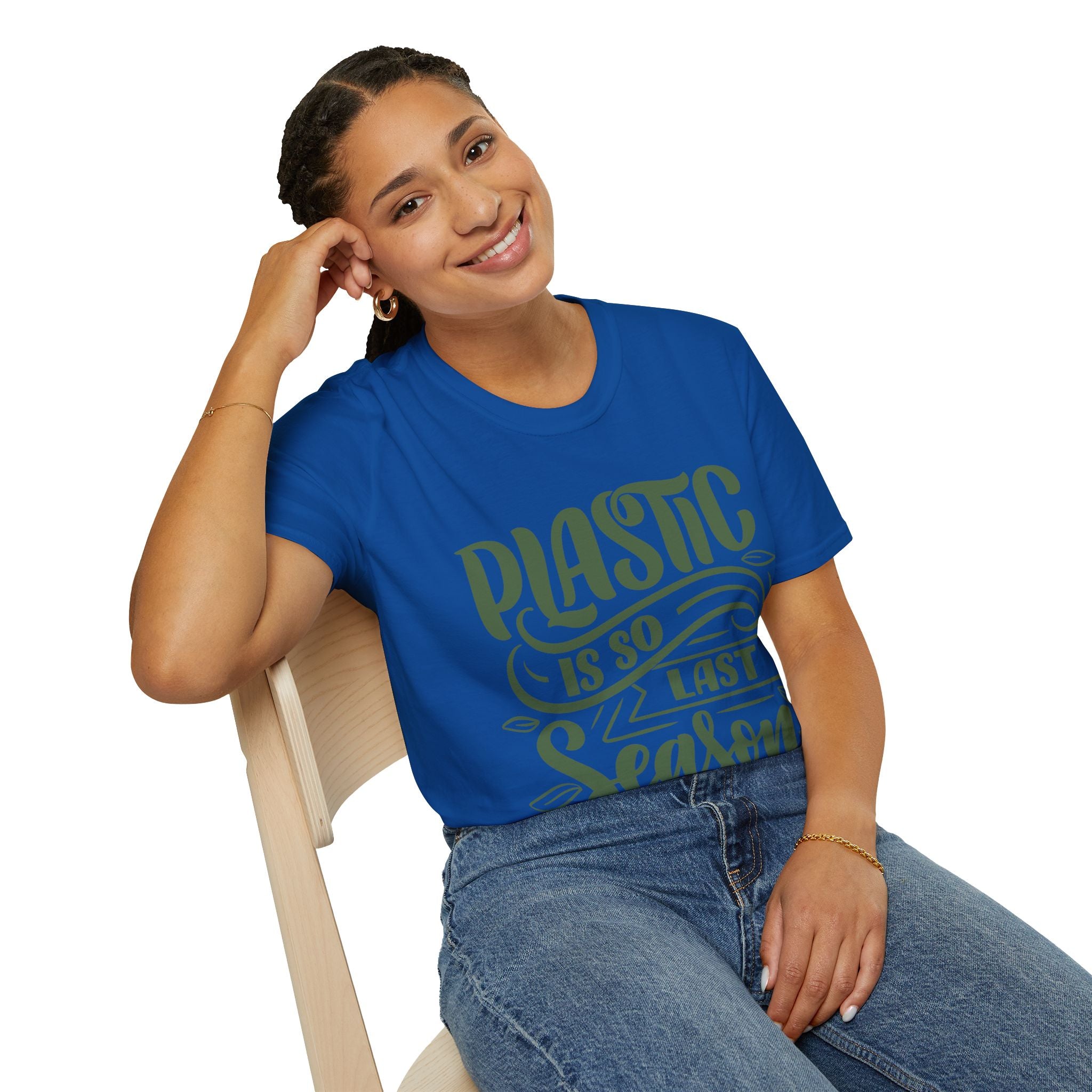 Plastic Is So Last Season - Unisex Softstyle T-Shirt