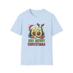 Avo Merry Christmas, Avocado - Unisex Softstyle T-Shirt