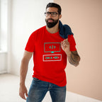 On A Break - Men's Staple Tee Red Mens Premium T-Shirt Printed in AU and US Tech