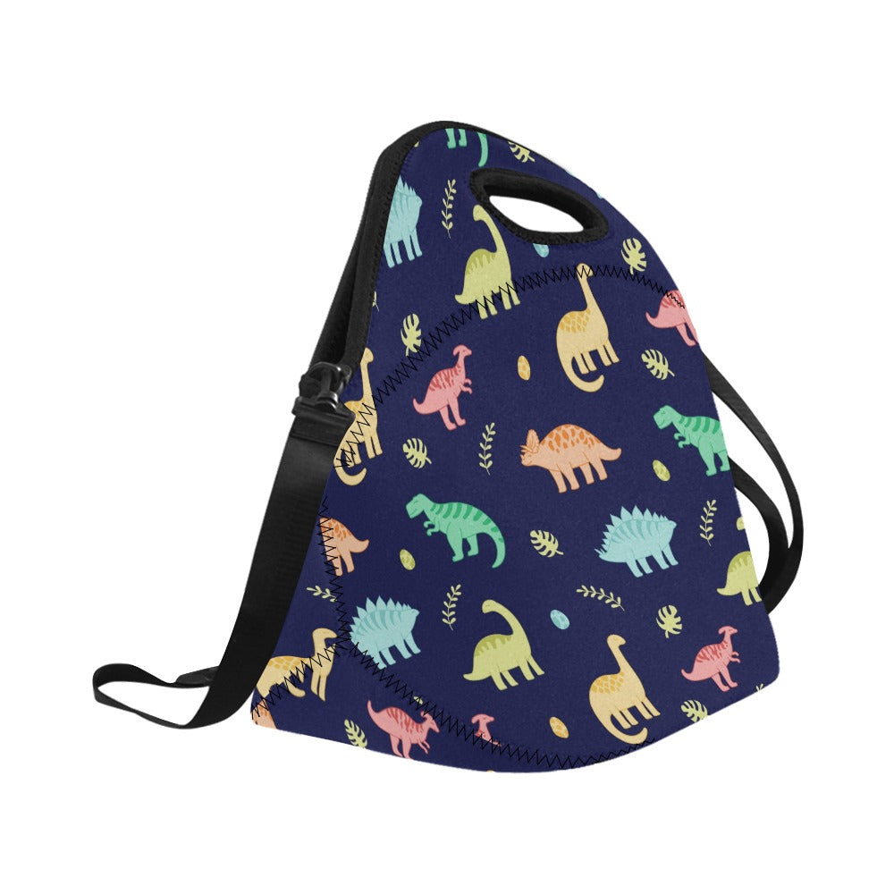 Dinosaurs - Neoprene Lunch Bag Neoprene Lunch Bag Printed Offshore