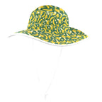 Happy Bananas Wide Brim Bucket Hat Wide Brim Bucket Hat Food Printed Offshore