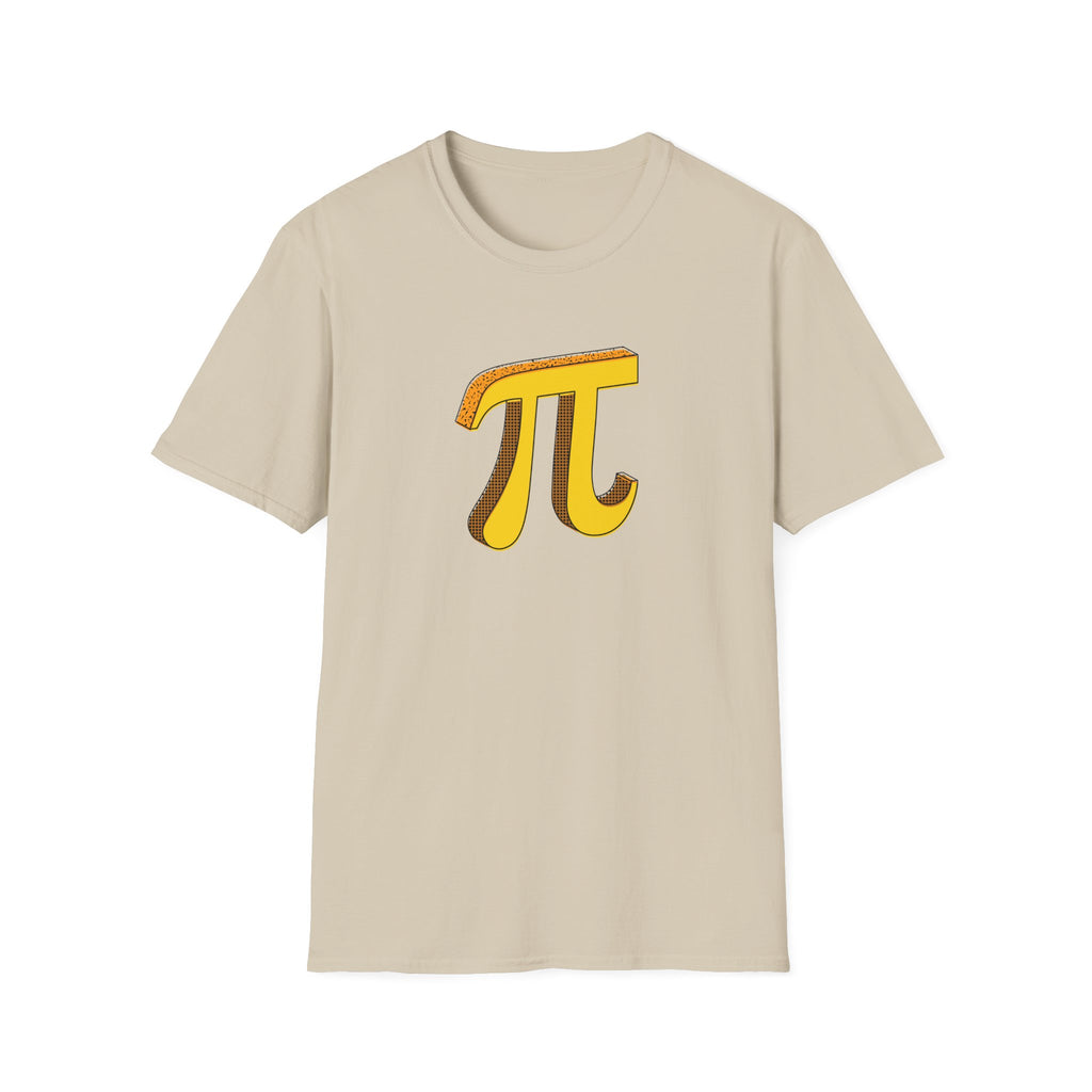 Pi Unisex Softstyle T-Shirt Sand Unisex Adult T-shirt Australian Printer Science