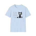 It's Fine, I'm Fine, Everything Is Fine Unisex Softstyle T-Shirt Light Blue Unisex Adult T-shirt animal Australian Printer
