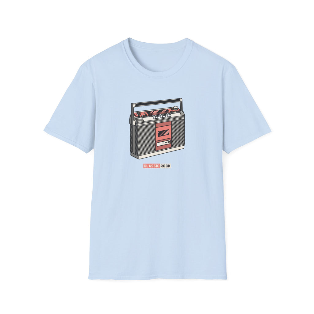 Classic Rock, Cassette Player - Unisex Softstyle T-Shirt