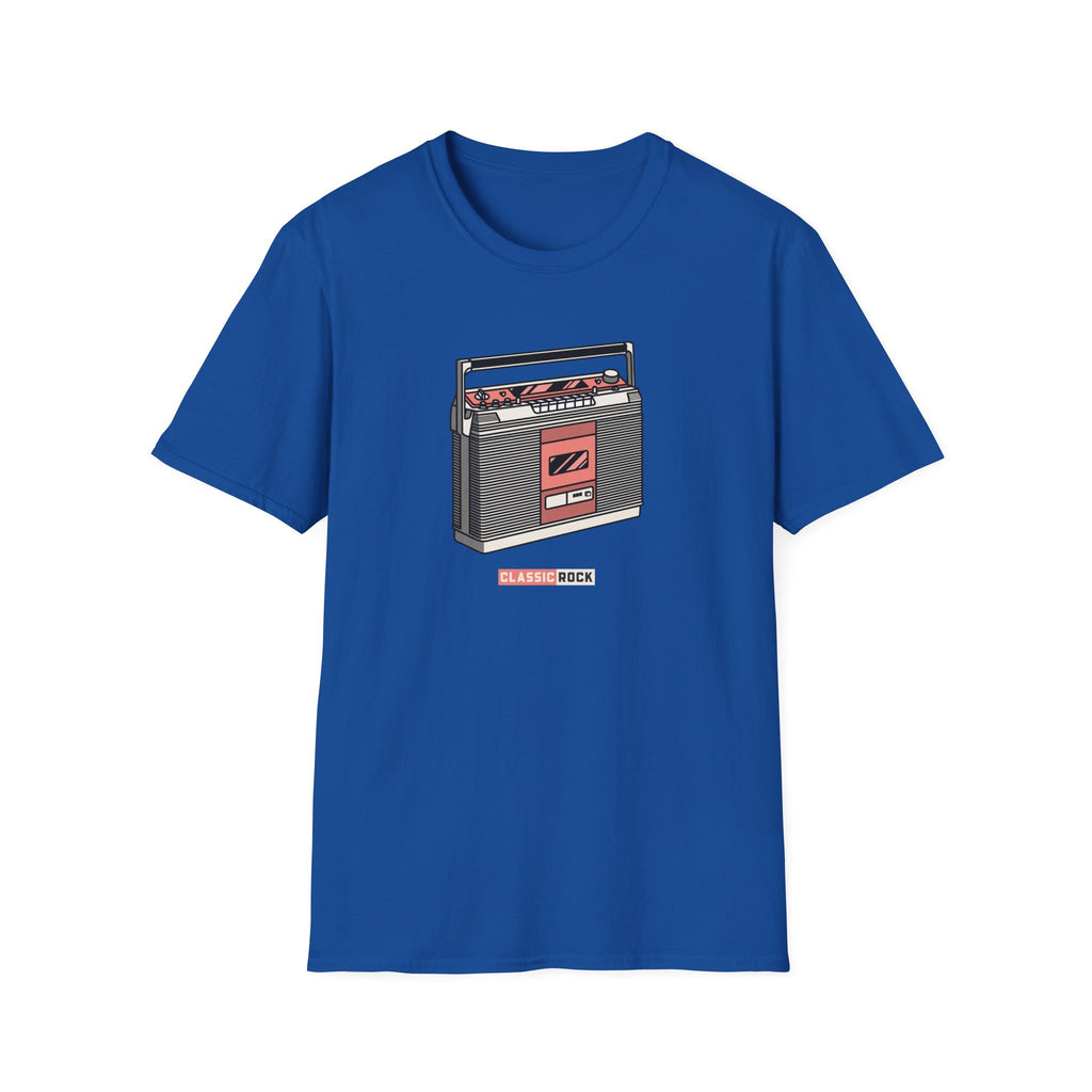 Classic Rock, Cassette Player - Unisex Softstyle T-Shirt
