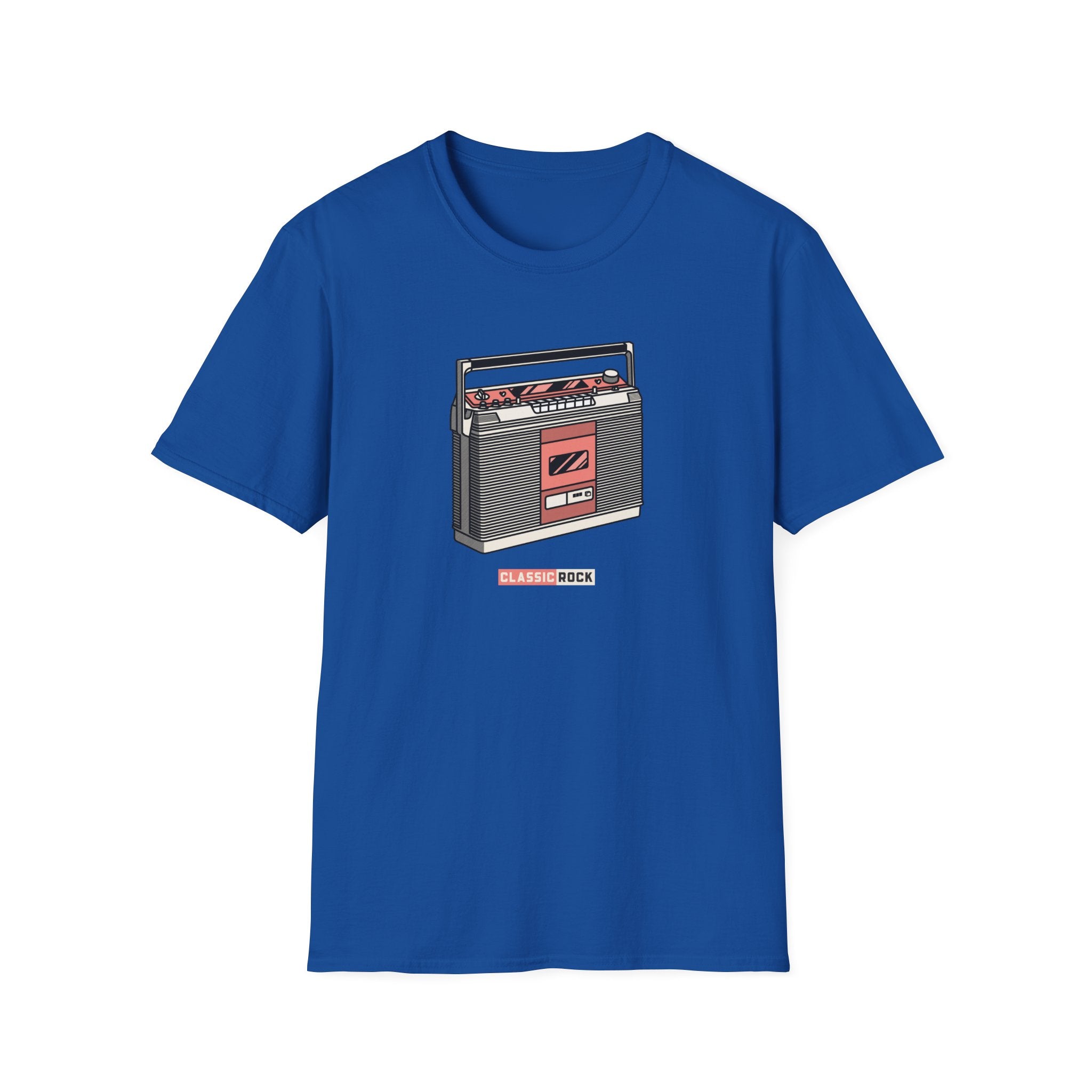 Classic Rock, Cassette Player - Unisex Softstyle T-Shirt