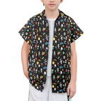 Fun Space Senior Kids Hawaiian Shirt