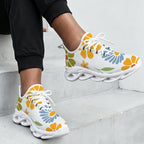 Vintage Boho Flowers Women's Twisted Sole Sneakers
