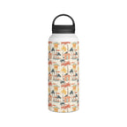 Beach Shack Stainless Steel Water Bottle, Handle Lid Stainless Steel Water Bottle With Handle Lid Globally Fulfilled Surf