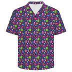 Cheeky Aliens Men's Crinkle Hawaiian Shirt