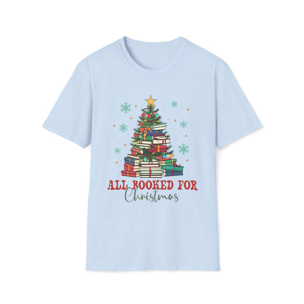 All Booked For Christmas - Unisex Softstyle T-shirt