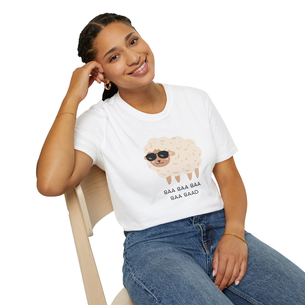 Sheep, Baa Baa Baa Baa Baad - Unisex Softstyle T-Shirt