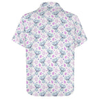 Zen Koala Women's Collared Pocketless Short Sleeve Shirt