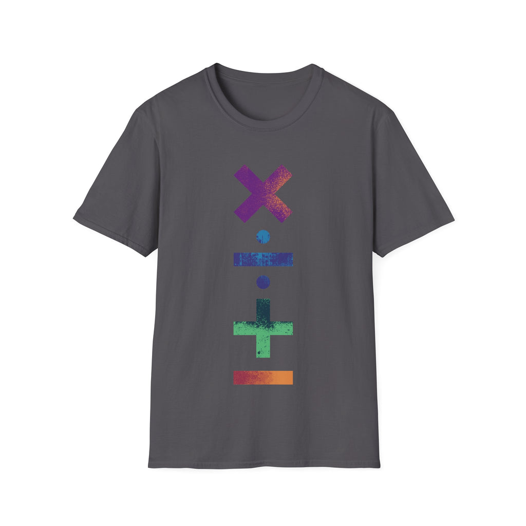 Maths Symbols - Unisex Softstyle T-Shirt