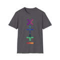 Maths Symbols Unisex Softstyle T-Shirt Charcoal Unisex Adult T-shirt Australian Printer Maths