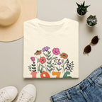Turning 50, 1976 Vintage Floral Unisex Softstyle T-Shirt T-Shirt Australian Printer Birthday