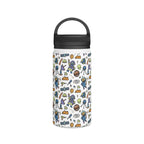 All About Space Stainless Steel Water Bottle, Handle Lid Stainless Steel Water Bottle With Handle Lid Globally Fulfilled Space