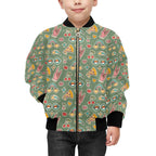 Groovy Retro Kids Bomber Jacket