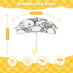 Toothy Rabbits Kids Safe Round Corner Umbrella Kids Safe Round Corner Umbrella animal Printed Offshore