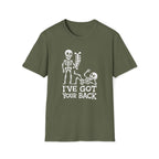 Skeleton, I've Got Your Back - Unisex Softstyle T-Shirt