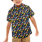 Colourful Chess Junior Kids Hawaiian Shirt