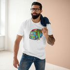 Surf Trip - Men's Staple Tee White Mens Premium T-Shirt Printed in AU and US Summer Surf