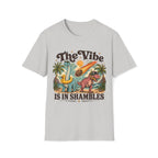 The Vibe Is In Shambles Dinosaur Extinction Unisex T-Shirt Unisex Adult T-shirt animal Globally Fulfilled