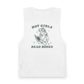 Hot Girls Read Books - Unisex Barnard Tank