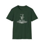 I'm Fine Drowning Thumbs Up Unisex T-shirt Forest Green Unisex Adult T-shirt Globally Fulfilled Positivity