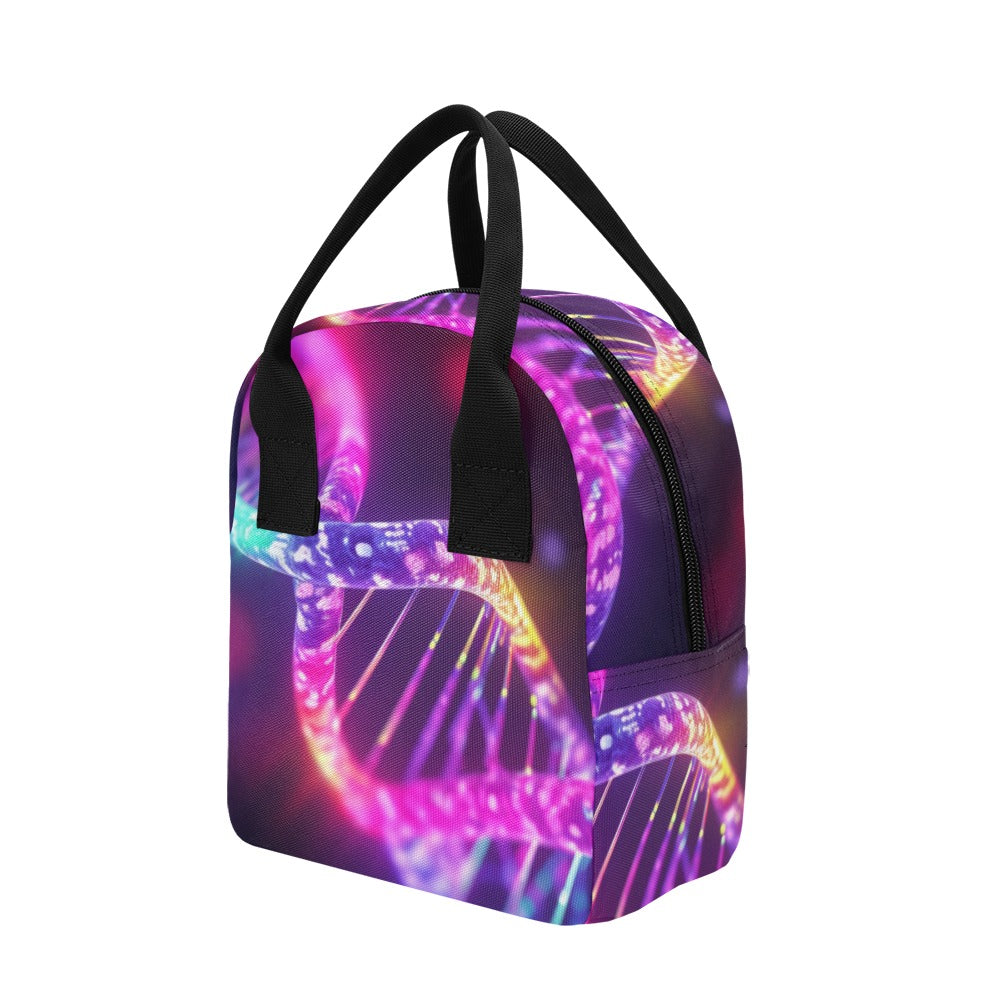 DNA Glow - Zipper Lunch Bag Zipper Lunch Bag Printed Offshore