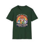 Cute Fox and Animal Friends We're All In This Together Like Hostages Unisex T-Shirt Unisex Adult T-shirt animal Globally Fulfilled
