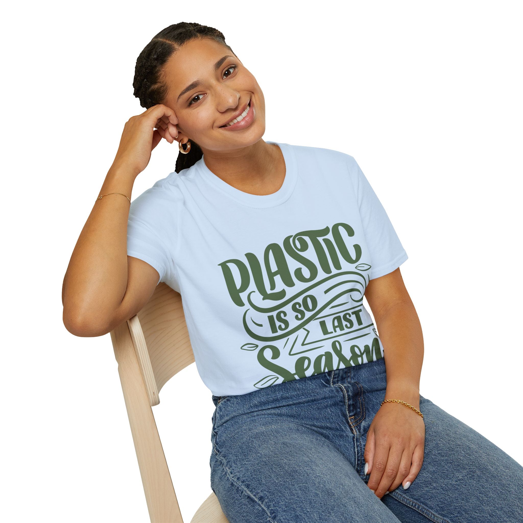 Plastic Is So Last Season - Unisex Softstyle T-Shirt