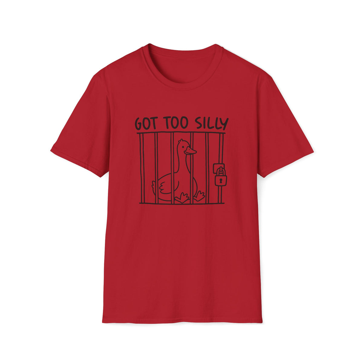 Got Too Silly Goose Unisex T-Shirt Unisex Adult T-shirt animal Globally Fulfilled
